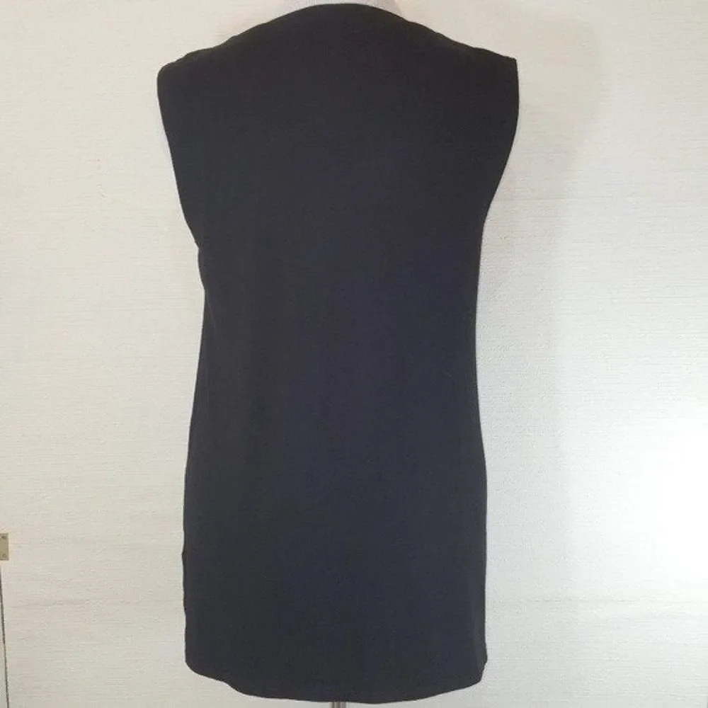 Game Day Leopard Print Football Black Tank Medium - Picture 5 of 6